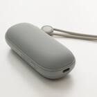 手のひらに収まる充電式カイロ(WK02 GY) 9枚目画像