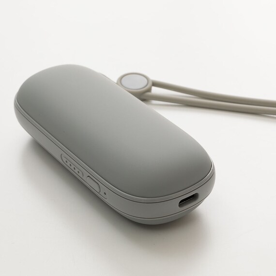 手のひらに収まる充電式カイロ(WK02 GY) 11枚目画像