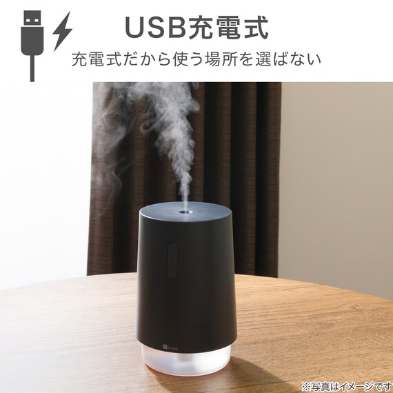 大容量コードレスデスク加湿器(DM08N DGY) 4枚目画像