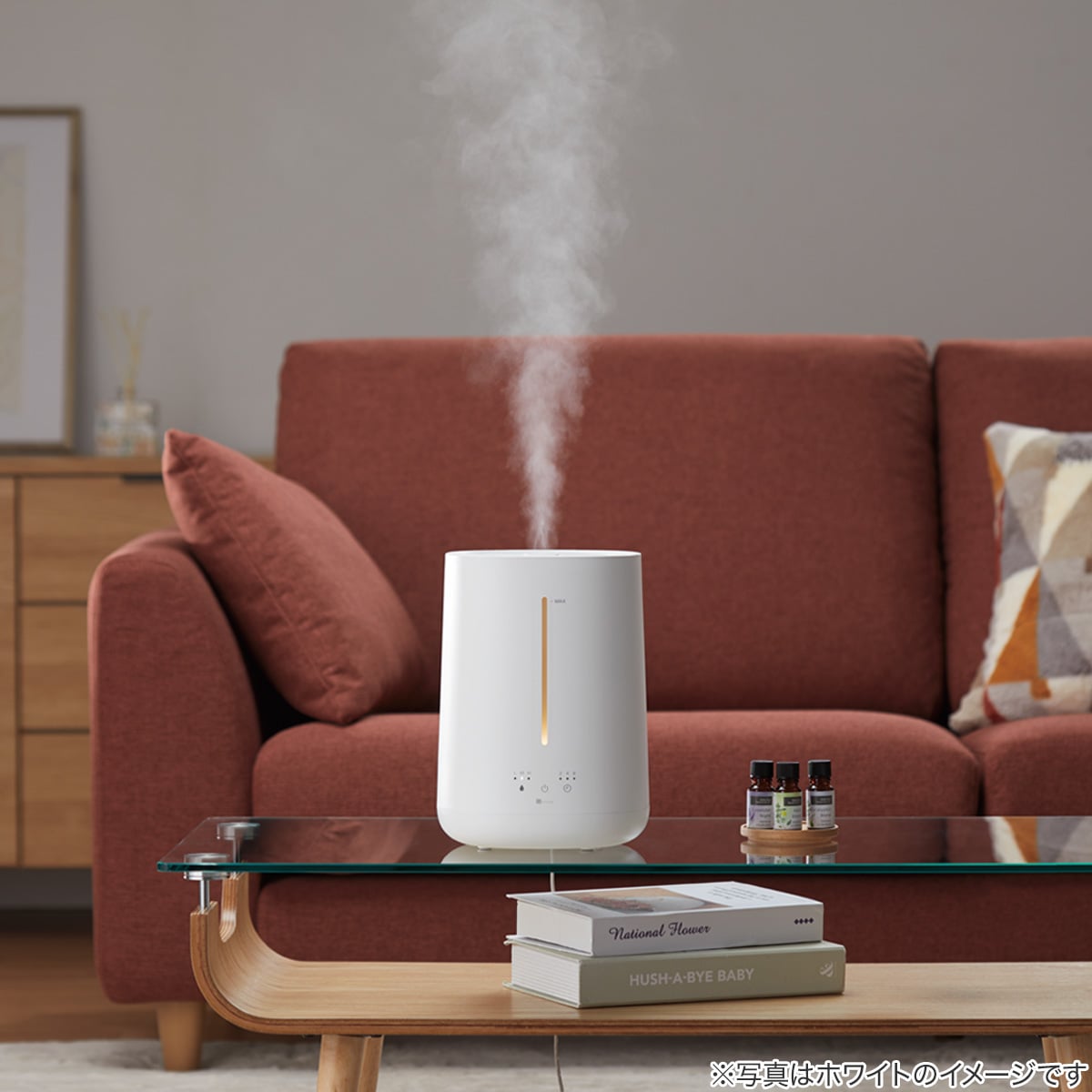 タンクを持ち運べるラク給水アロマ加湿器(HM04 MO) | ニトリネット