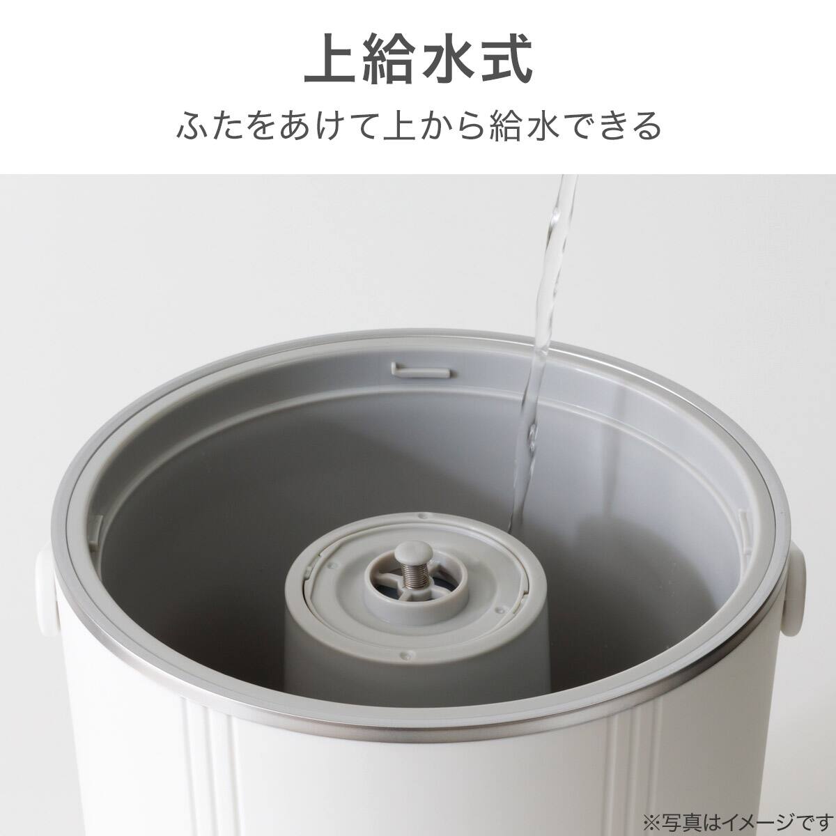 お手入れ簡単湿度設定スチーム加湿器(SH04NG ホワイト) | ニトリネット