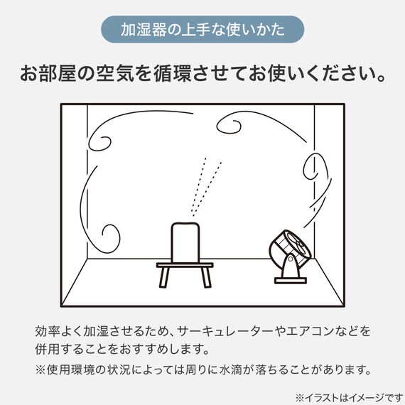 スチーム除菌ハイブリッド加湿器(HB04NG WH) 18枚目画像