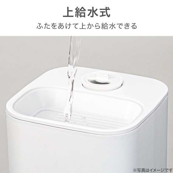 タワー型ハイブリッド加湿器(HB02N WH) 6枚目画像