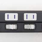 節電タップ6個口 2m(LB-6C6S ブラック) 9枚目画像