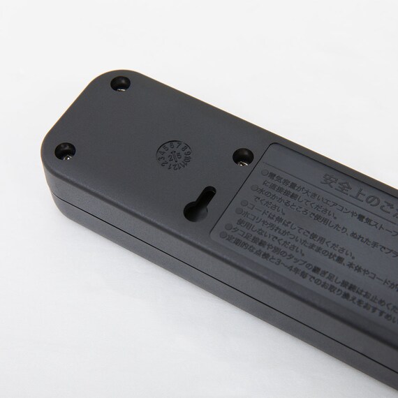 節電タップ6個口 2m(LB-6C6S ブラック) 10枚目画像