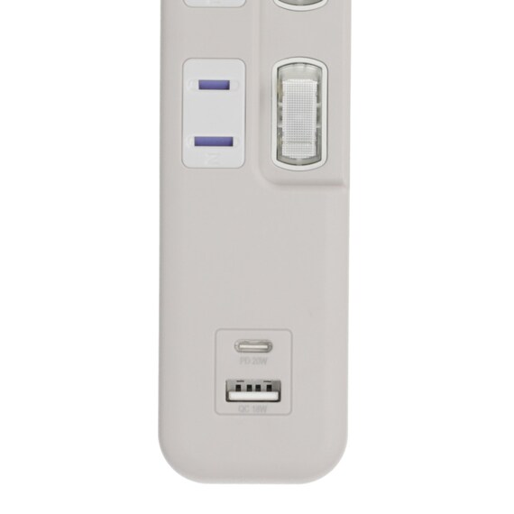 節電タップ(4口 LB-4C4S モカ) 5枚目画像