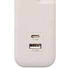 USB付節電タップ4個口(モカ) 3枚目画像