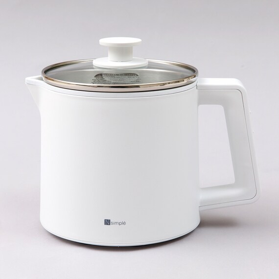 1台5役 おてがる電気調理ポット (OG2G03 ホワイト) 10枚目画像