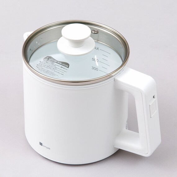 1台5役 おてがる電気調理ポット (OG2G03 ホワイト) 11枚目画像