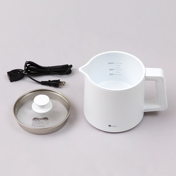 1台5役 おてがる電気調理ポット (OG2G03 ホワイト) 19枚目画像