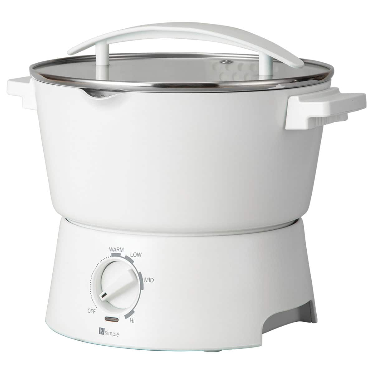 1台10役 マルチ調理ポット (OG2G02 ホワイト) | ニトリネット【公式