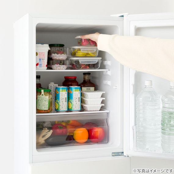 117L 直冷式 2ドア冷凍冷蔵庫(ML2G02 ホワイト)(リサイクル回収なし) 15枚目画像