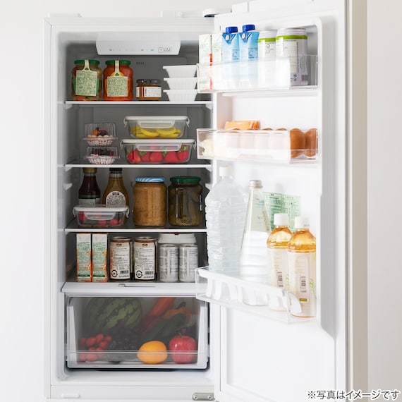 236L 2ドアファン式 スリム冷凍冷蔵庫 (ML2G01 ホワイト)(リサイクル回収なし) 6枚目画像