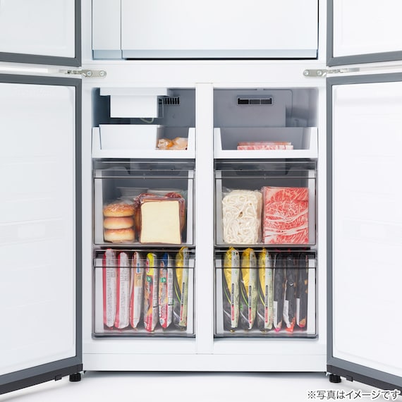 410L 4ドアファン式 冷凍冷蔵庫 (TL2G01 ホワイト)(リサイクル回収あり) 15枚目画像