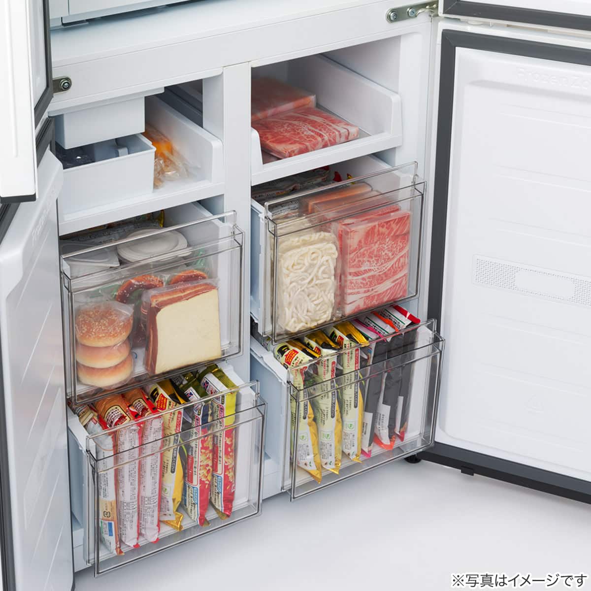 410L 4ドアファン式 冷凍冷蔵庫 (TL2G01 ホワイト)(リサイクル回収なし