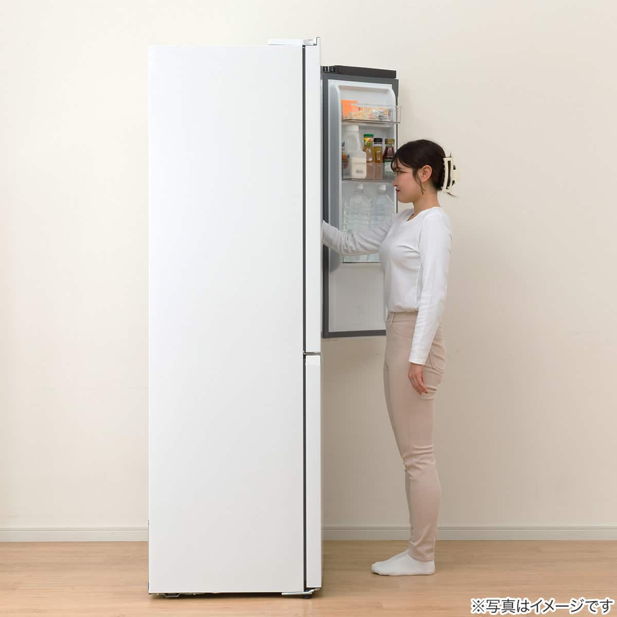 410L 4ドアファン式 冷凍冷蔵庫 (TL2G01 ホワイト)(リサイクル回収あり