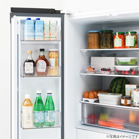 410L 4ドアファン式 冷凍冷蔵庫 (TL2G01 ホワイト)(リサイクル回収なし) 35枚目画像