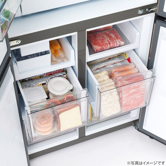 410L 4ドアファン式 冷凍冷蔵庫 (TL2G01 シルバー)(リサイクル回収あり) 16枚目画像