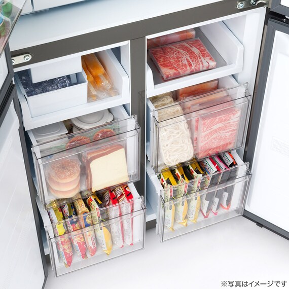 410L 4ドアファン式 冷凍冷蔵庫 (TL2G01 シルバー)(リサイクル回収あり) 42枚目画像