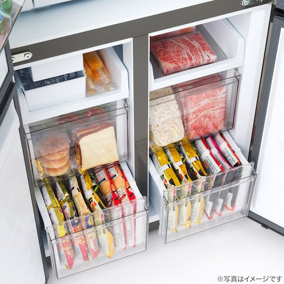 410L 4ドアファン式 冷凍冷蔵庫 (TL2G01 シルバー)(リサイクル回収あり) 17枚目画像