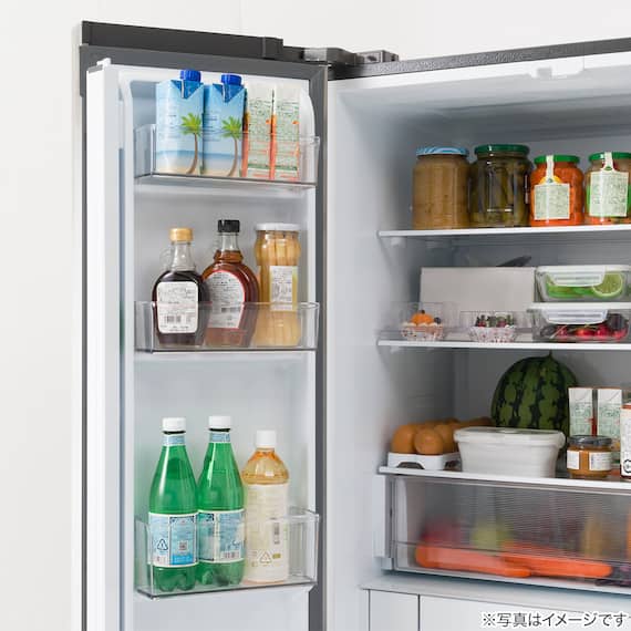 410L 4ドアファン式 冷凍冷蔵庫 (TL2G01 シルバー)(リサイクル回収なし) 12枚目画像