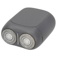 肌にやさしいメンズシェーバー2ヘッドロータリー(NY665 DGY)