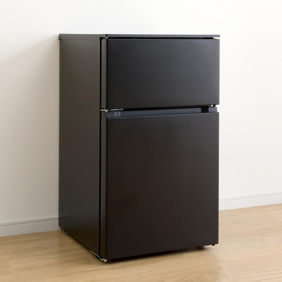 ニトリ中古冷蔵庫¥24900→¥5000 88L 直冷式 2ドア 冷凍冷蔵庫 (GZ2G04 左開き ブラック)(リサイクル