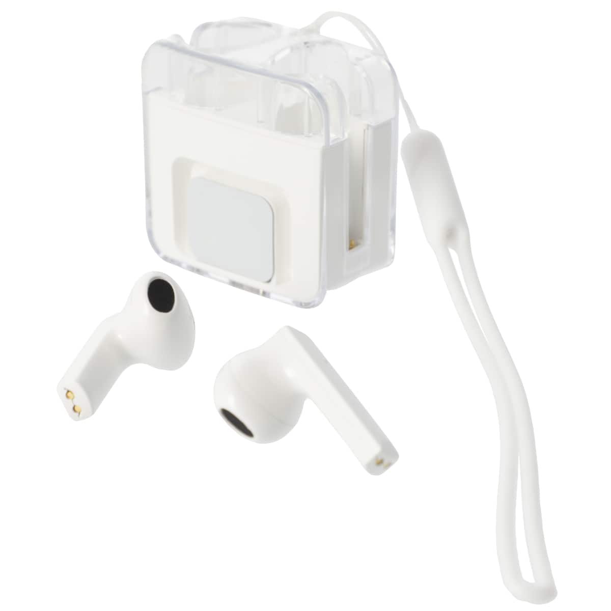 インナーイヤー ワイヤレスイヤホン(クリアホワイト_KRY-IE) | ニトリ