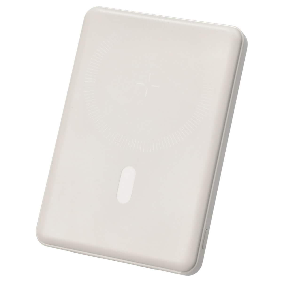 マグネット式ワイヤレスモバイルバッテリー(モカ MG5000L) | ニトリ