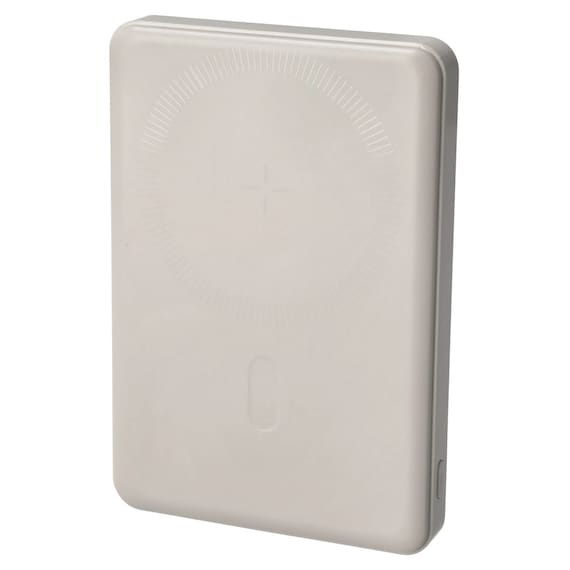 マグネット式ワイヤレスモバイルバッテリー(モカ MG5000L) 5枚目画像