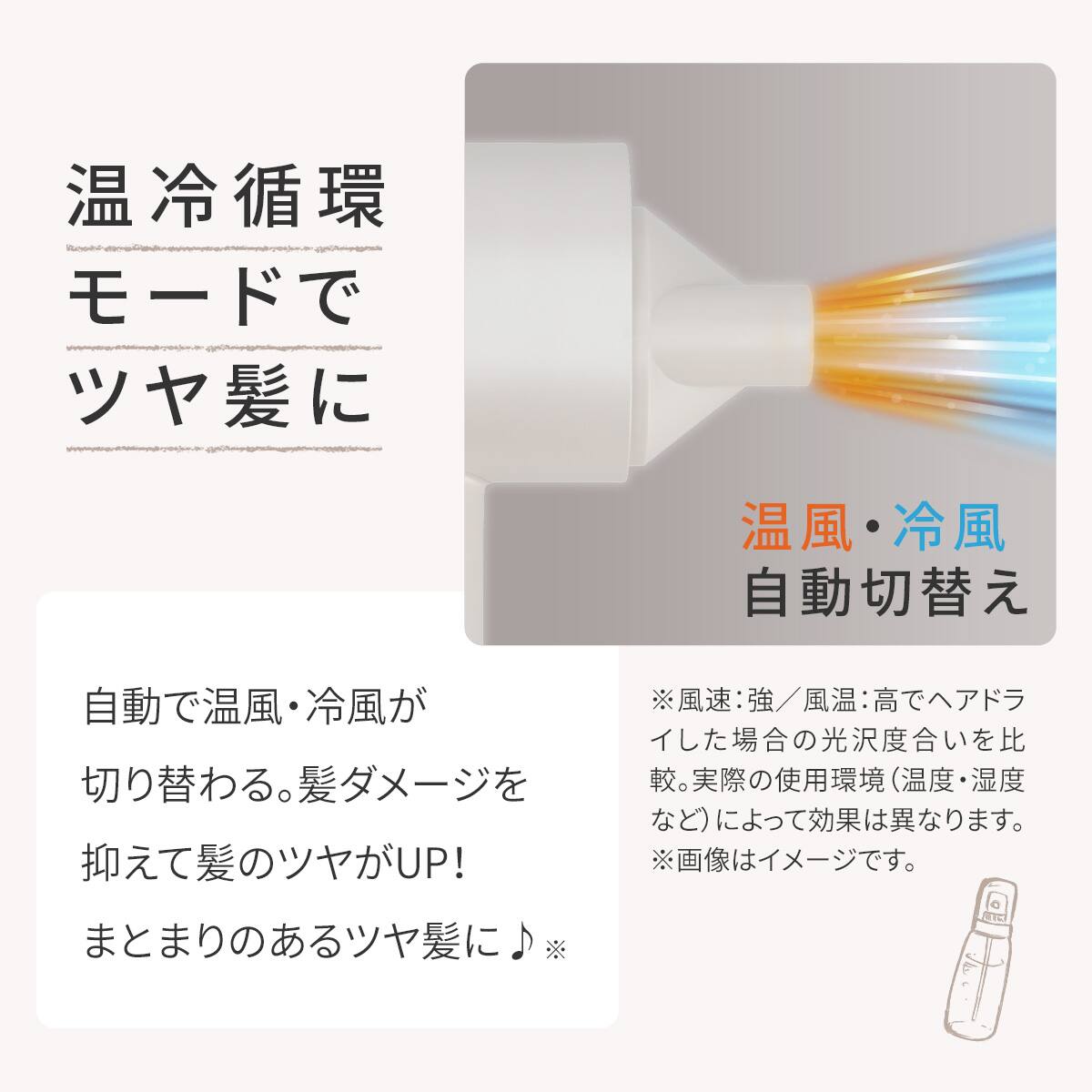 ナノうるおいイオン美髪ドライヤー(NL701 モカ) | ニトリネット【公式