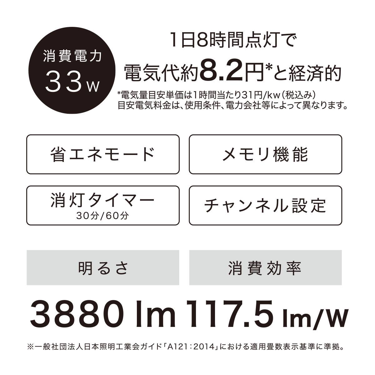 LEDシーリングライト(CLK1A 8畳) | ニトリネット【公式】 家具