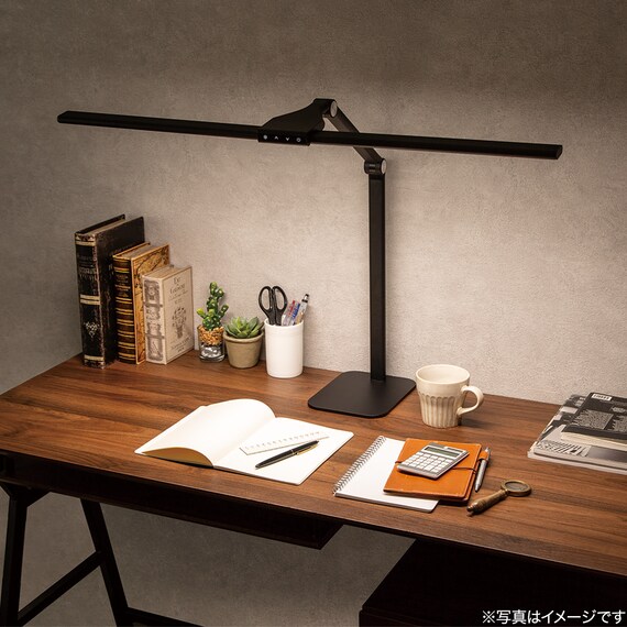 広く照らす 2wayLEDデスクライト(DS521S) 4枚目画像