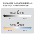 折りたためる LEDデスクライト(DS508QW) 7枚目画像