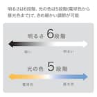 折りたためる LEDデスクライト(DS508QW) 7枚目画像