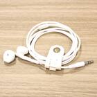 まとまるコードクリップ レザー風 3本入り(ホワイト) 1枚目画像