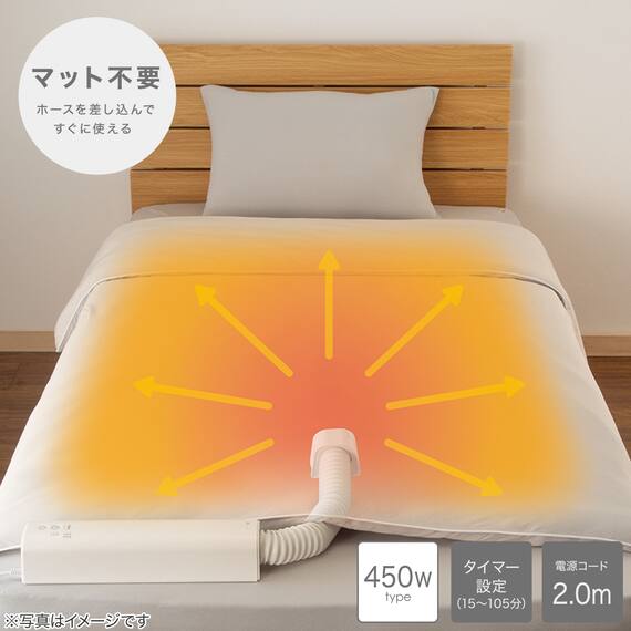 コンパクト布団乾燥機(NR-6015) 2枚目画像