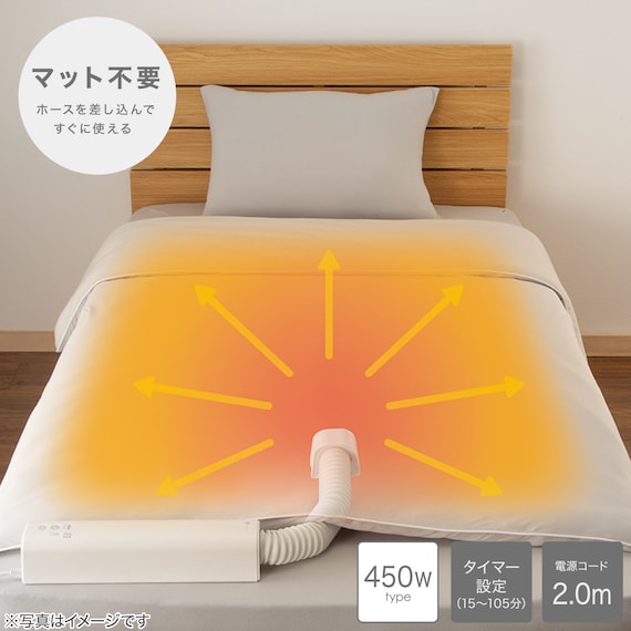 コンパクト布団乾燥機(NR-6015) 2枚目画像