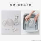 上下左右自動首振り DCタイプ コードレスサーキュレーター (15cm SK03NG-WH) 6枚目画像