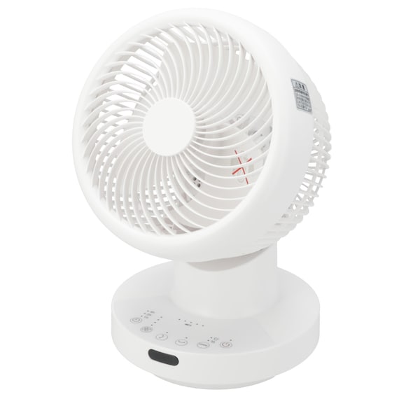 上下左右自動首振り DCタイプ コードレスサーキュレーター (15cm SK03NG-WH) 11枚目画像