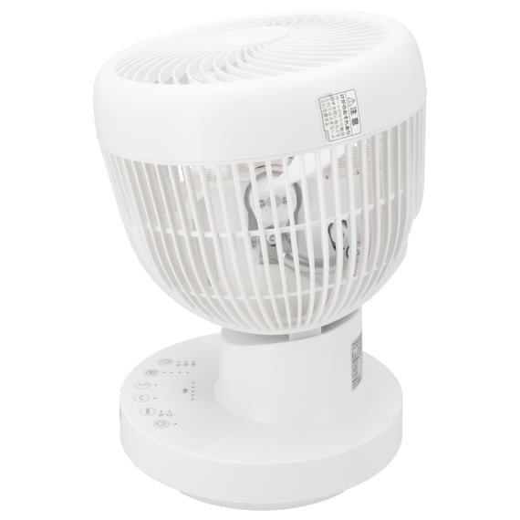 上下左右自動首振り DCタイプ コードレスサーキュレーター (15cm SK03NG-WH) 13枚目画像