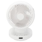 上下左右自動首振り DCタイプ コードレスサーキュレーター (15cm SK03NG-WH) 14枚目画像