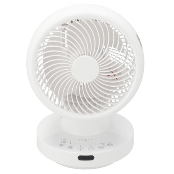 上下左右自動首振り DCタイプ コードレスサーキュレーター (15cm SK03NG-WH) 14枚目画像