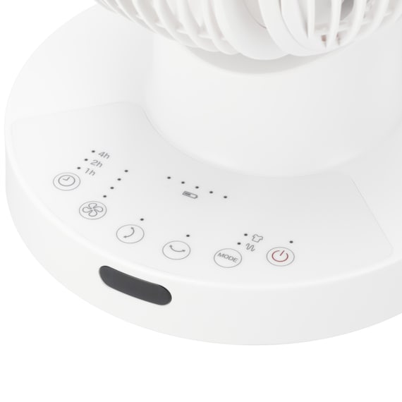 上下左右自動首振り DCタイプ コードレスサーキュレーター (15cm SK03NG-WH) 19枚目画像