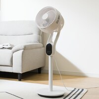 上下左右自動首振り DCタイプ リビングサーキュレーター (18cm SD01NG-WH)