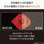 65型 4Ｋ対応 Mini LED 液晶テレビ (N65TB2UM2V ブラック)(リサイクル回収なし) 3枚目画像