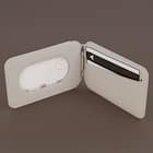 スマホに付けるカードケース 2枚収納(JT-510 モカ) 1枚目画像