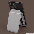 スマホに付けるカードケース 2枚収納(JT-510 モカ) 2枚目画像