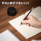 目に優しい 太陽光LEDデスクライト(ML25CL) 6枚目画像