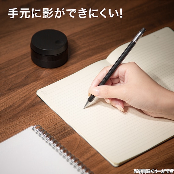 目に優しい 太陽光LEDデスクライト(ML25CL) 6枚目画像